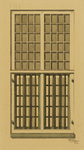214281 Afbeelding van een kozijn met raam van het huis Drakenburg (Oudegracht 114) te Utrecht.